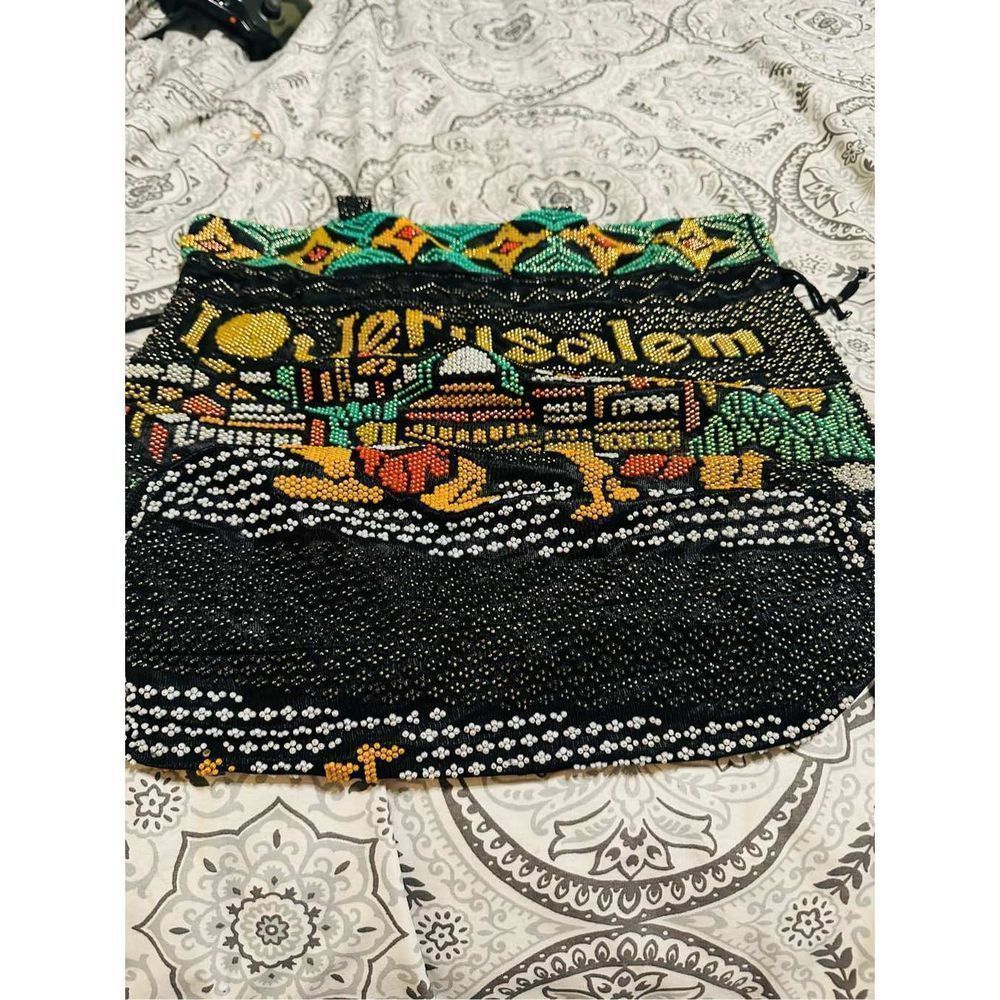 Beaded Drawstring Bag From Jerusalem - image 8
